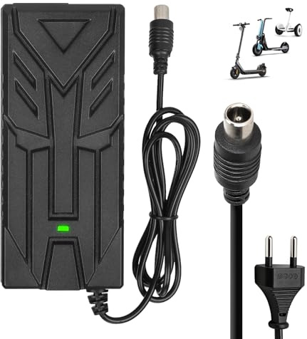 HPGAAVD 42V 2A E Scooter Ladegeräte für Xiaomi M365,Pro,Pro 2,Mi 3,1s,Mi 4, 4 Lite, 5 Elite，Ladegeräte für Scooter，36V Universal Elektroroller Ladegerät für Ninebot Serie，74.1w Schnellladegerät EU
