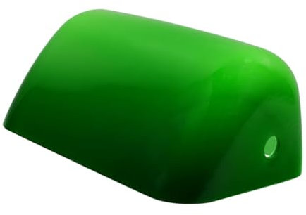 VALICLUD Glas Lampenschirm Für Bankerlampe Ersatzglas Für Tischlampe Schreibtischlampenbezug Aus Glas Passend Für Verschiedene Lampen Vintage-design Für Zuhause Und Büro