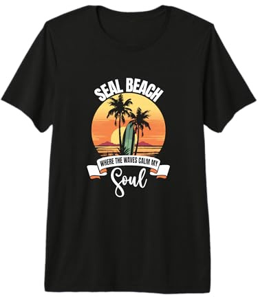Waves - Seal Beach Premium Tri-Blend T-Shirt