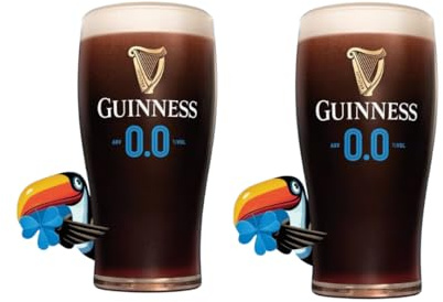 Shamrock Gift Company Guinness - Vaso de pinta al 0 % (2 pintas)