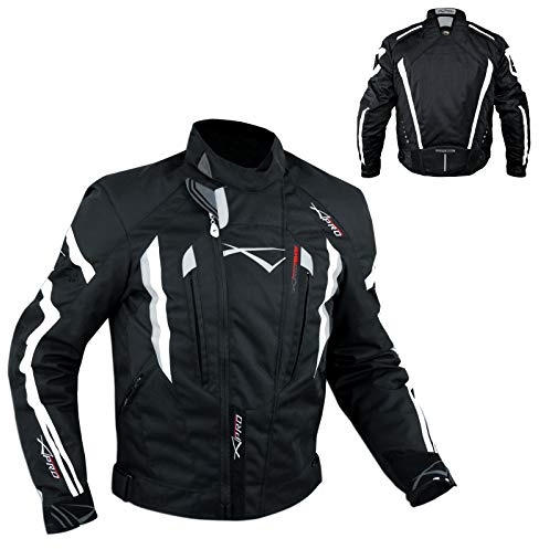 Giacca Cordura Moto Tessuto Impermeabile Sport Touring Termica Sfoderabile