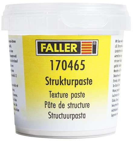 Faller 170465 78 131 – strukturpasta, tillbehör för modelljärnväg, modelltillverkning, 200 g