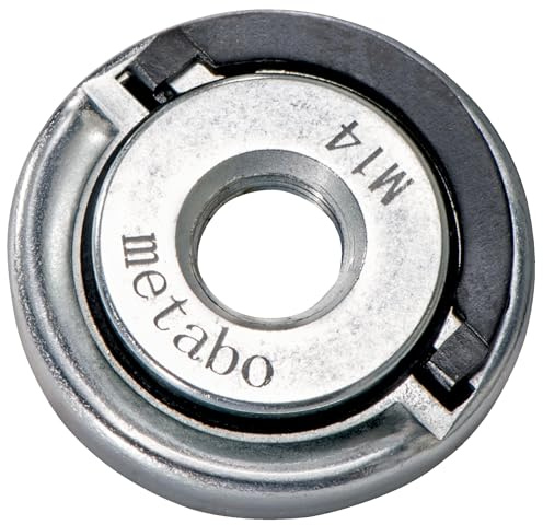 Metabo Schnellspannmutter M 14 – 630832000 – Für einen schnellen und werkzeuglosen Schleifscheibenwechsel bis 150 mm Durchmesser