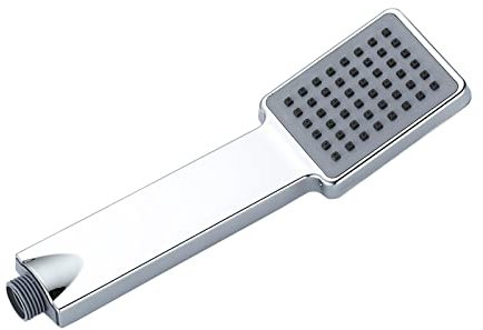 Woopower - Cabezal de ducha cuadrado de alta presión, ducha de mano universal, ahorro de agua, para baño