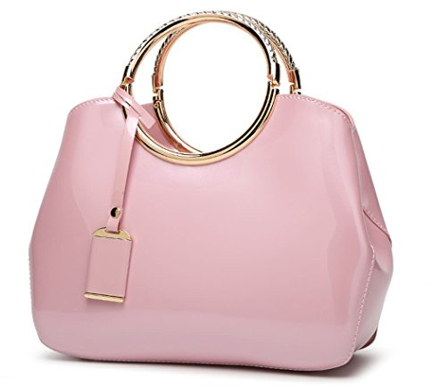 DEERWORD Damen Taschen Handtasche Frauen Elegant Tasche Henkeltasche Vintage PU-Leder 5376 1-teilig set