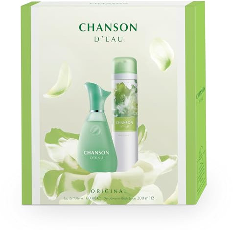 CHANSON D'EAU ORIGINAL Set Eau De Toilette 100ml, Antiperspirant 200ml