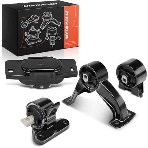 Frankberg 3x Vorne Hinten Motorlager + 1x Vorne Links Getriebelager | Vorne, Hinten, Links, Automatikgetriebe, 5171077AC, 5171085AC, 4766474AC, Automatikgetriebe; Kompatibel mit Journey