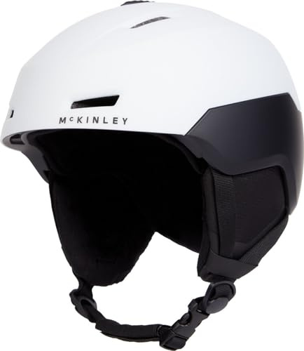 Mckinley Flyte Pro Casques de Ski pour Homme White/Black Night M