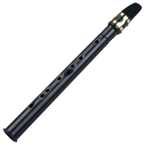 Saxophone 8-Loch Mini-Taschensaxophon ABS mit Alt-Mundstück, Blattschraube, Stimmzungen, Polster, Grifftabellen, Reinigungstuch, Tragetasche, Anfänger-Saxophon
