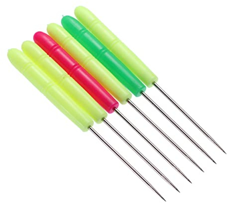 CORHAD 6pcs Cake Decorating Modelling Tool Plastic Scriber Needle Slotted Quilling Paper Tool for Art Craft and Cake Decor Random Color