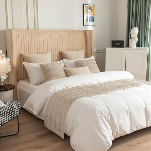 Odot Bed Runners and Matching Cushions Set, Scarves Bed Runners with Cushion Covers Bedding Bed Scarf Runner Protection Decor for Home Bedroom&Hotel (45 * 210+45 * 45cm,Beige)