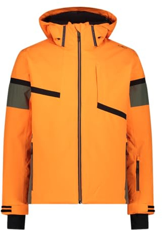 CMP Herren Skijacke Twill 34W4677, Fanta Fluo, 46
