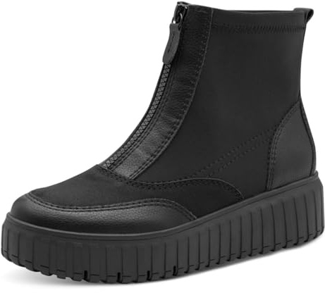 Jana Damsneakers, hög vegansk, modestövlar, svart, 40 EU, svart, 40 EU