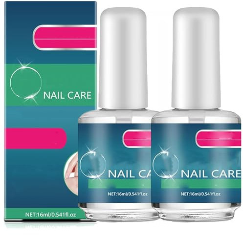 Trattamento antimicotico per unghie da 16 ml, trattamento antimicotico per unghie dei piedi extra forte, riparazione unghie per unghie scolorite e danneggiate (2pcs)