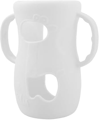 Manga de biberón - cubierta protectora de silicona, ajuste el estirable, seguro BPA seguro para alimentación, niño pequeño | Manga de biberón de doble manejo para niños, niños, niñas, hogar, viajes, g