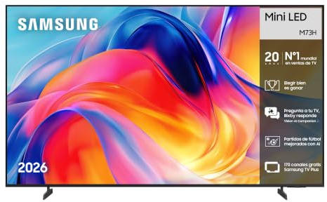 Samsung TV Mini LED M73H 75 4K Smart TV con IA