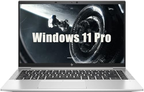 HP EliteBook 845 G8 Portátil empresarial, 14 Pulgadas con resolución FHD, AMD Ryzen 5 Pro 5650U, 8 GB de RAM, SSD de 256 GB, Teclado QWERTY Estadounidense, Windows 11 Pro (reacondicionado)
