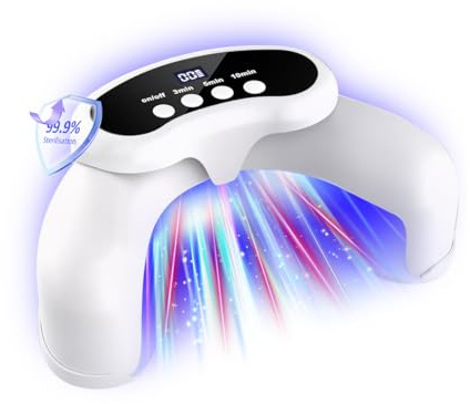 IUHFSIFS 2025 NEW Toenail Nail Fungus Laser Device 【DualWave Tec - 99% Fungus Gone in 3Min】Fungal Nail Treatment for Toenail Fungus,=3 Auto Timer Modes