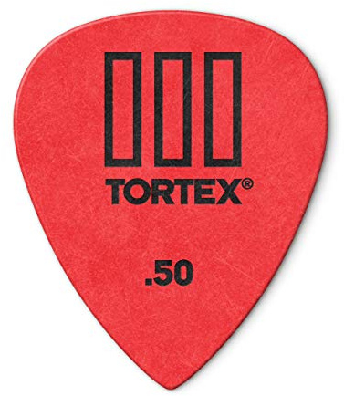 JIM DUNLOP Plektrum Tortex T3 0,50mm 72 Stück