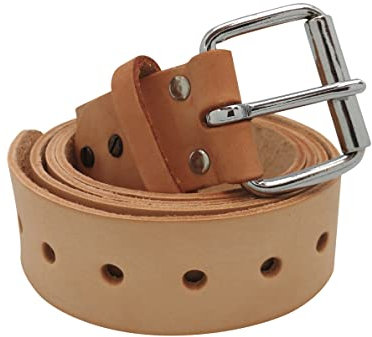 Bleispitz Werkzeuggürtel, Arbeits-Gürtel, Unisex, Beige, 140 cm