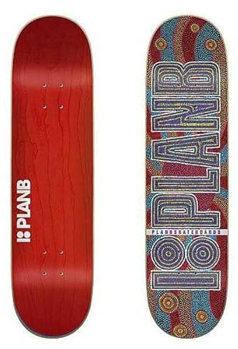 Jart Aboriginal 20,3 x 81,9 cm Plan B Deck Skateboard, Erwachsene, Unisex, Mehrfarbig (Mehrfarbig), Einheitsgröße