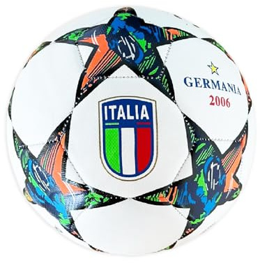 Fotboll Italien. Världsfotbollsmodell världsmästare. vit. (storlek 5 - stor)