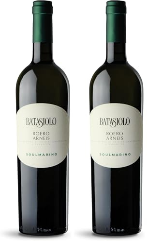 Batasiolo ROERO ARNEIS DOCG - Vino Bianco Pregiato Fermo - Gusto Minerale Secco e Intenso (Confezione da 2)