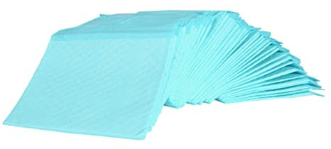 Housoutil 50 Stück Welpenunterlagen Trainingsunterlagen für Welpen Kaninchen-Trainingspads Haustier-Trainings-Urin-Pad Welpen Pads Chinchilla Trainingsmatte Matten Hündchen