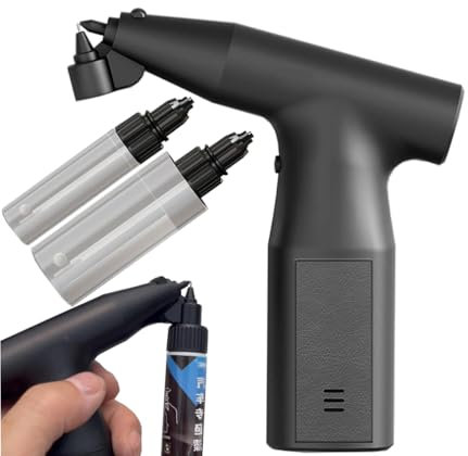 Elektrische Farbspritzpistole, Electric Spray Paint Gun, Elektrisch Farbsprühsystem, Handgehaltene elektrische kabellose Farbspritzpistole, Tragbare Autolackierpistole für Auto, Möbel (1 Level)
