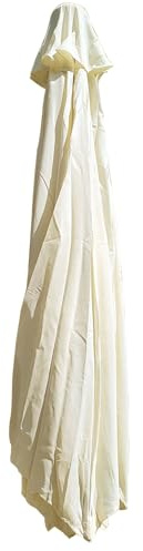 KDHKDFN toile de remplacement pour parasol avec pied central | uv,Pas de velcro, housse parasol droit for 3.0m 8 Bras jardin exterieur plage, balcon appartement, terrasse