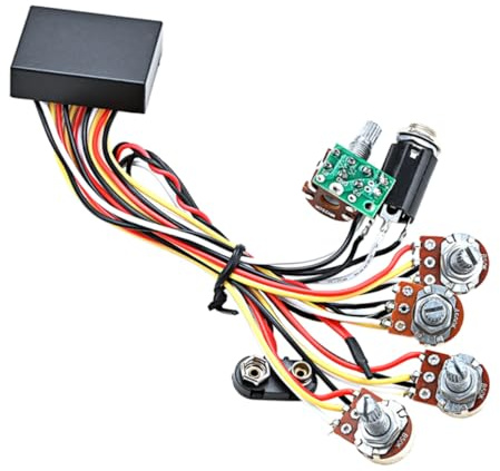 Mikinona Professioneller Bassgitarrenverstärker Praktischer Gitarrenschaltkreis Akustikgitarrenverstärker