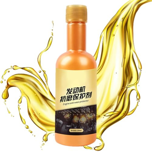 Generico Additivo per Olio Motore, Agente antiusura Motore | Additivo Olio per ripristino Agente Protettivo del Motore | Leak Olio Motore 120ml Olio Protezione Motore Additivo Olio Smog per Auto