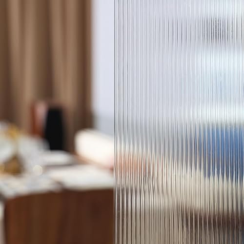 Sichtschutzfolie Fenster Sonnenschutzfolie Fenster,Sichtschutz Fensterfolie,Durchsichtig Thermofolie Fenster Gegen Hitze,Milchglasfolie Statisch Haftend