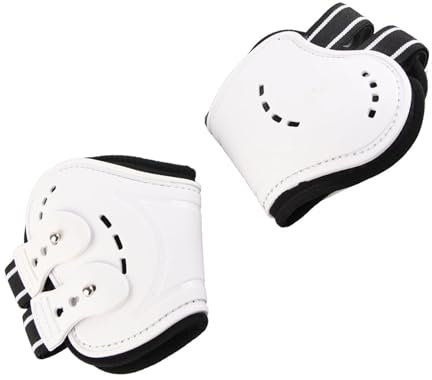 ZAICOLER Pferdegamaschen, Fliegenbeinwickel für Pferde, Schienengamaschen für Pferde, Vorne Offen, Springsehne, Pferdegamaschen, Atmungsaktive Pferdehinterbeingamaschen Zum Reiten,