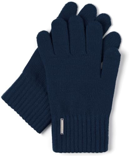 VIVISENCE Damen Winter Handschuhe Mit Gemütlich Stilvolle Breitem Strickbündchen Hergestellt Aus Warmem Garn Mit Wollzusatz Perfekt Für Kalte Wintertage Herbst Modell 7202