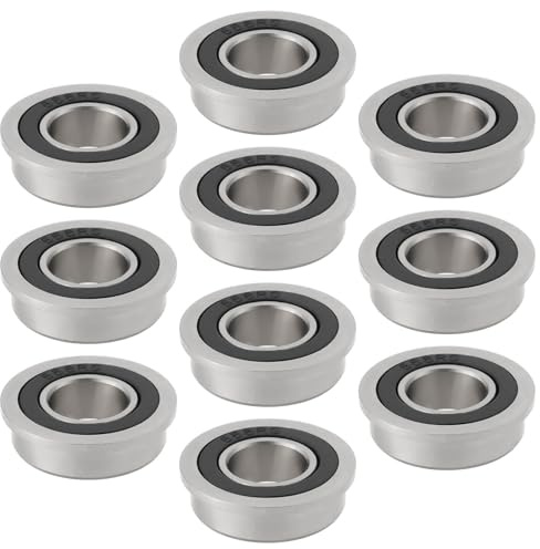 Create idea 10 Pezzi F688-2RS Cuscinetto A Sfere Flangiato A Doppia Tenuta 8x16x5mm Cuscinetti Di Ricambio Adatti Per Stampante 3D Fax Macchina Utensili Elettrici