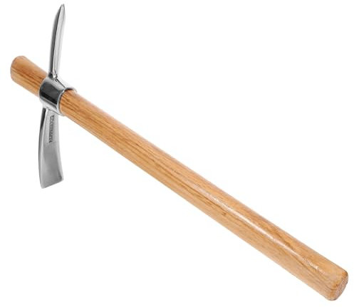 YARNOW Zappa Da Giardino Acciaio Inossidabile Attrezzo Manuale Per Orticoltura Vanga Piccola Per Coltivazione e Scavo Di Verdure Utensile Da Giardino Handheld