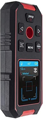 Rilevatore Tubi e Cavi Elettrici, Stud Finder con misurazione, livello digitale avanzato, 3 in 1 scanner for sensori elettronici professionali da parete di precisione