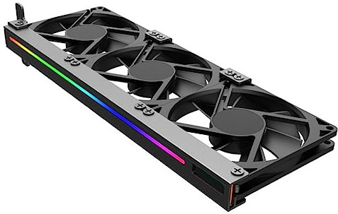 NUOBESTY GPU Fan Cooler Pin Argb Connector Video Card Cooling Fan with Strong Heat Dissipation Low Noise Operation for Desktop Graphics Card Cooling