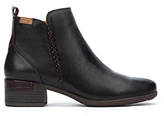Pikolinos Botines Mujer TACÓN Medio Malaga Negro