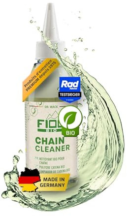 Dr. Wack - F100 Nettoyant bio pour chaîne de vélo 100 ml - Nettoyage efficace de la chaîne - Protection contre l'usure - Nettoyant bio - Convient pour tous les vélos - Soins premium pour vélos