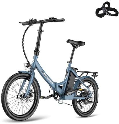 Fafrees F20 Light Elektrofahrrad Klapprad E-Bike 250W Motor 36V 20Ah Akku,20 Zoll E-Fahrrad Faltbares 35N.M Drehmoment E-Mountainbike 25km/h