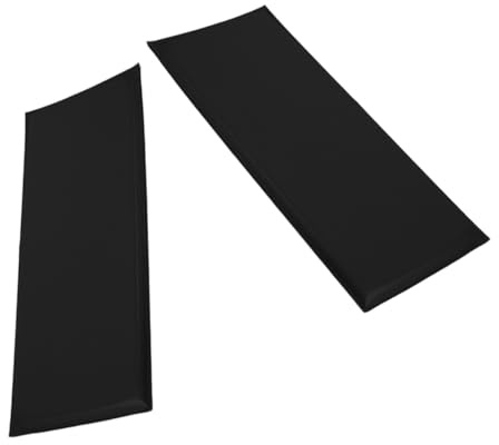 FRCOLOR 2pcs Anti-Collision Soft Wall Panels Peel and Stick Upholstered Headboard Pads for Playroom Nursery Bedroom Decorative Protective Cushion