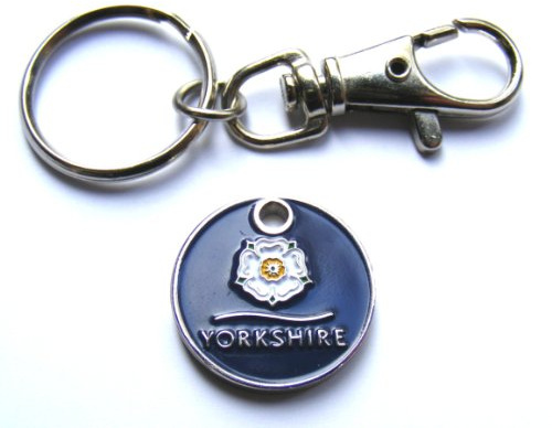 Yorkshire Trolley Coin Keyring