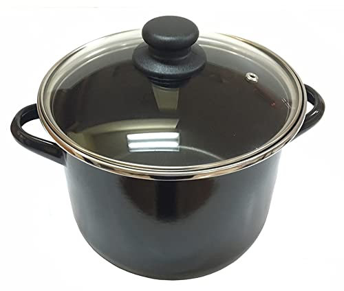Magefesa 01102869 - Olla Alta, 20 cm, Color Negro