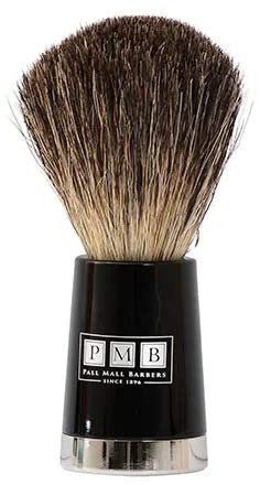 Il Fitzrovia morbido pelo di tasso pennello da barba in resina nera