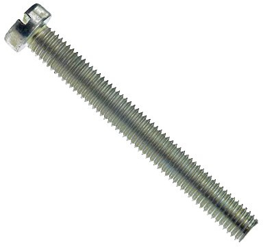 Zylinderschraube mit Schlitz DIN 84 4.8 Stahl galv. verzinkt M 4 x 10-200 Stück