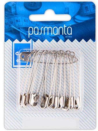 Sicherheitsnadeln, Zum Nähen & Basteln, Kurzwaren, Bekleidungszubehör, Groß oder klein, langlebig, 12 Stück (Groß 4.5cm - 1.77 inch)