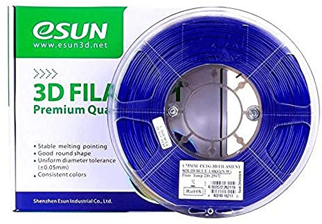 eSun Silk PLA 3D Print Filament, Jacinth