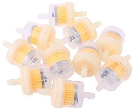 Buwei 10x 4/25 '' 4mm Schlauch Motorrad Roller Benzinfilter Clear Inline Gas Fuel Neu
